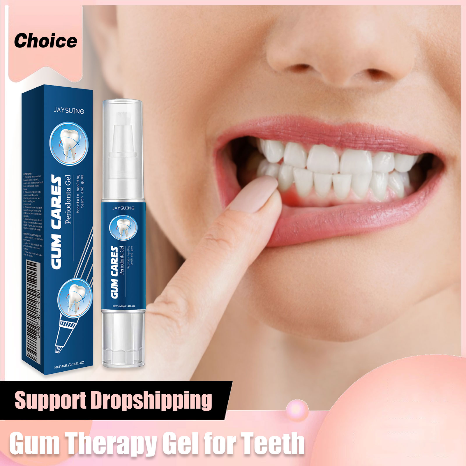 Whitening Pen Bleach - Gum Therapy Gel ปากกาไวท์เทนนิ่งฟัน Essence No
