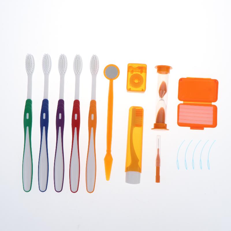 Teeth Whitening Home Kit - ชุดอุปกรณ์ดูแลฟันแบบใช้ซ้ำได้ 8 ชิ้น สำหรับทำความสะอาดช่องปากและฟันให้ขาวสะอาด เหมาะสำหรับผู้ใหญ่ ใช้ได้ทุกวันที่บ้านและระหว่างเดินทาง