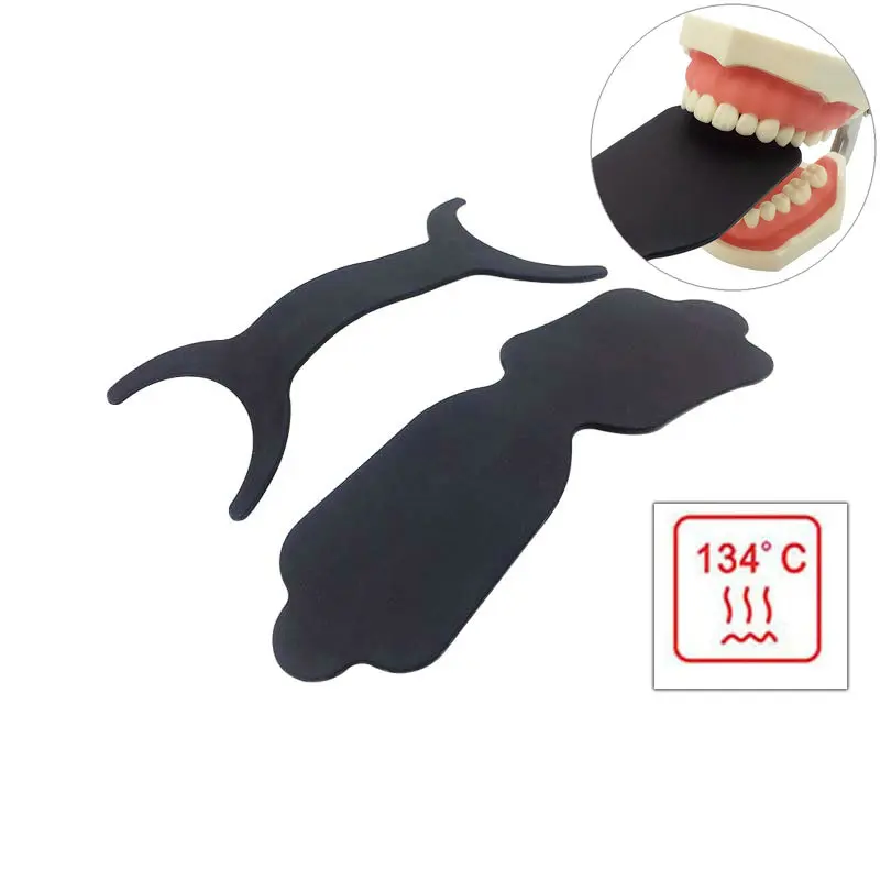 Teeth Whitening For Photos - ทันตกรรมภาพความคมชัด Board การถ่ายภาพพื้นหลังสีดำ Palatal Contraster Board