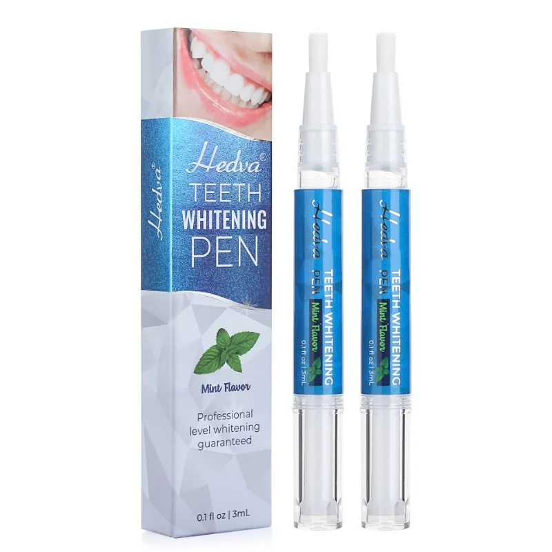 Whitening Pen Bleach - 1 PCS/2 PCS ฟันไวท์เทนนิ่งเจลปากกาควันเครื่องมือกําจัดฟัน Whitener ทันตกรรมยาสีฟันสูตรเกลือผสมฟลูออไรด์ผสานพลังสมุนไพรฟันขาวสะอาดลดกลิ่นปากทันตกรรมเครื่องมือขาว
