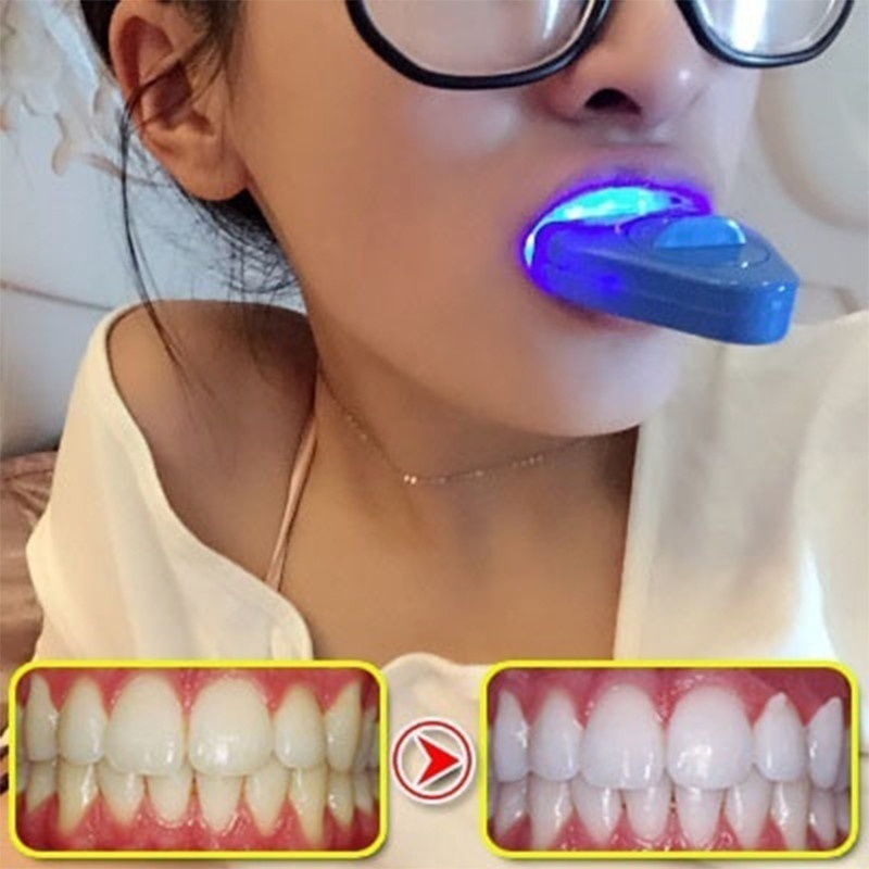 Teeth Whitening Uv Kit - ไฟฟอกสีฟัน LED แสงสีฟ้า แสงยูวี เลเซอร์ฟอกสีฟัน โคมไฟฟอกสีฟันส่วนบุคคล