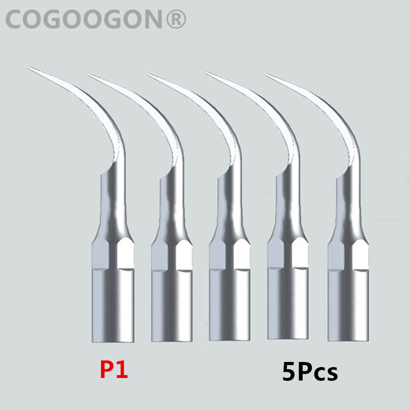 Teeth Whitening Tips - 5 ชิ้น P1 Ultrasonic Dental Scaler