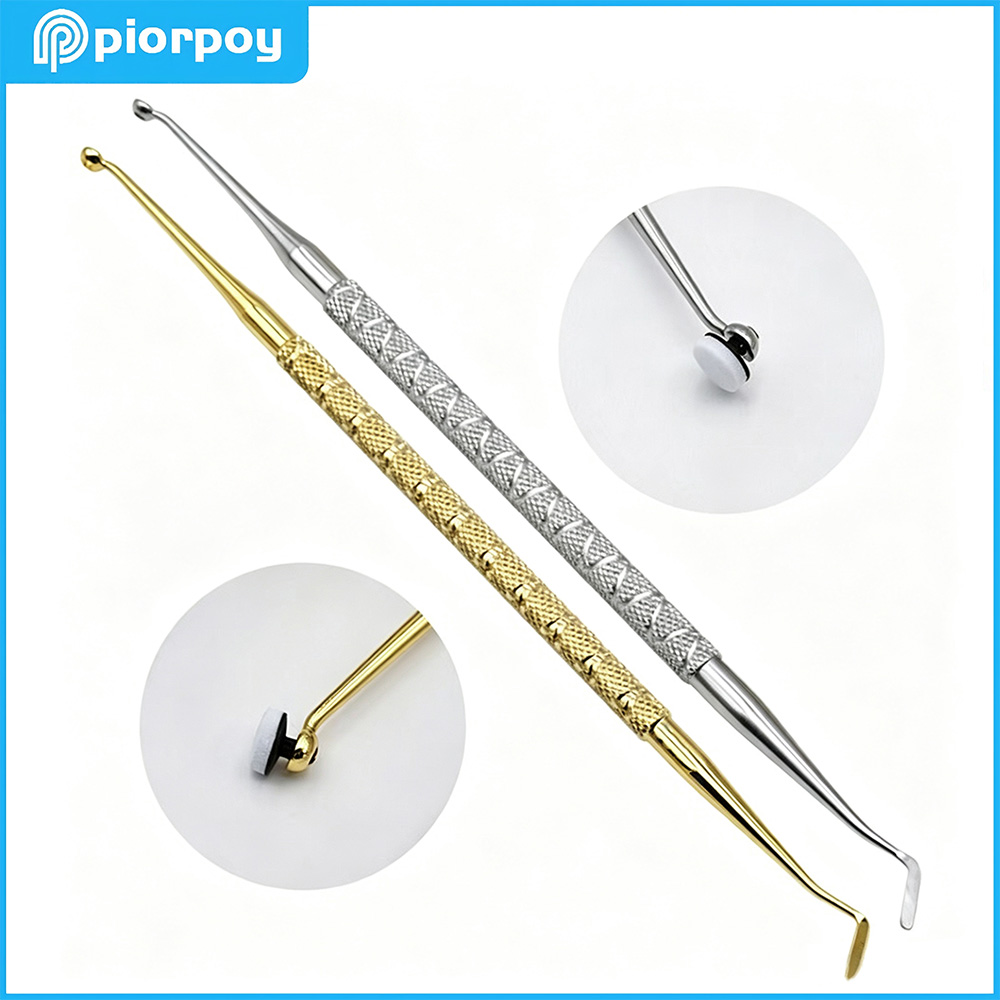 Teeth Whitening Quick - PIORPOY 1 ชิ้น อุปกรณ์ขึ้นรูปเรซิ่นสำหรับงานทันตกรรม แผ่นโฟมแบบเร็ว ที่จับสำหรับเรซิ่นแบบไลท์เคียว