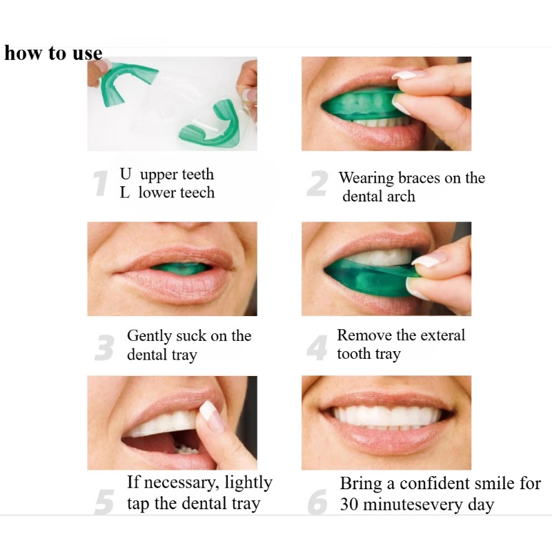 ชุดถาดฟอกสีฟัน U-รูป Quick Fre - Teeth Whitening Quick บทวิจารณ์และราคา