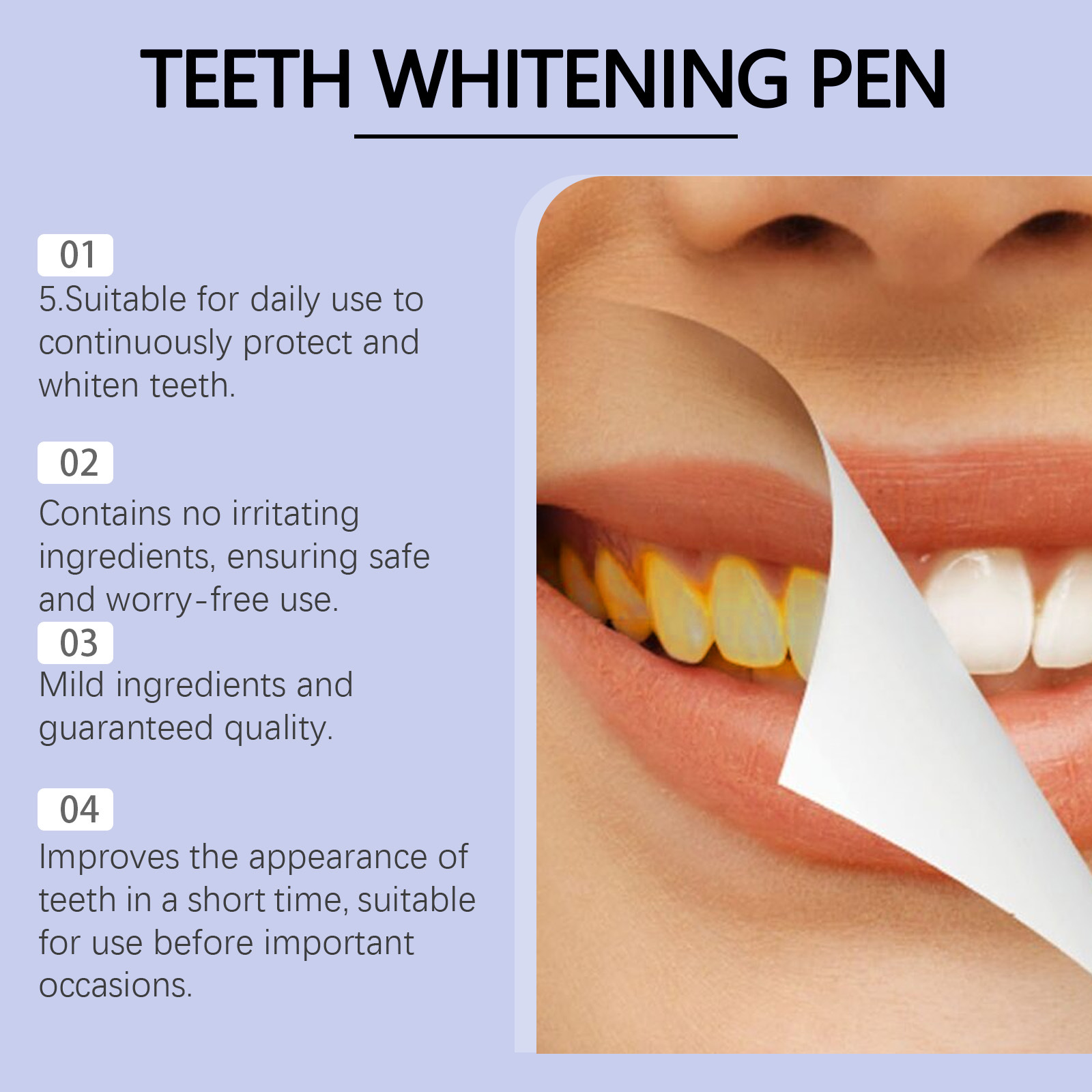 ปากกาฟอกสีฟันพกพา ORALHOE ขนาด - Whitening Pen Bleach บทวิจารณ์และราคา