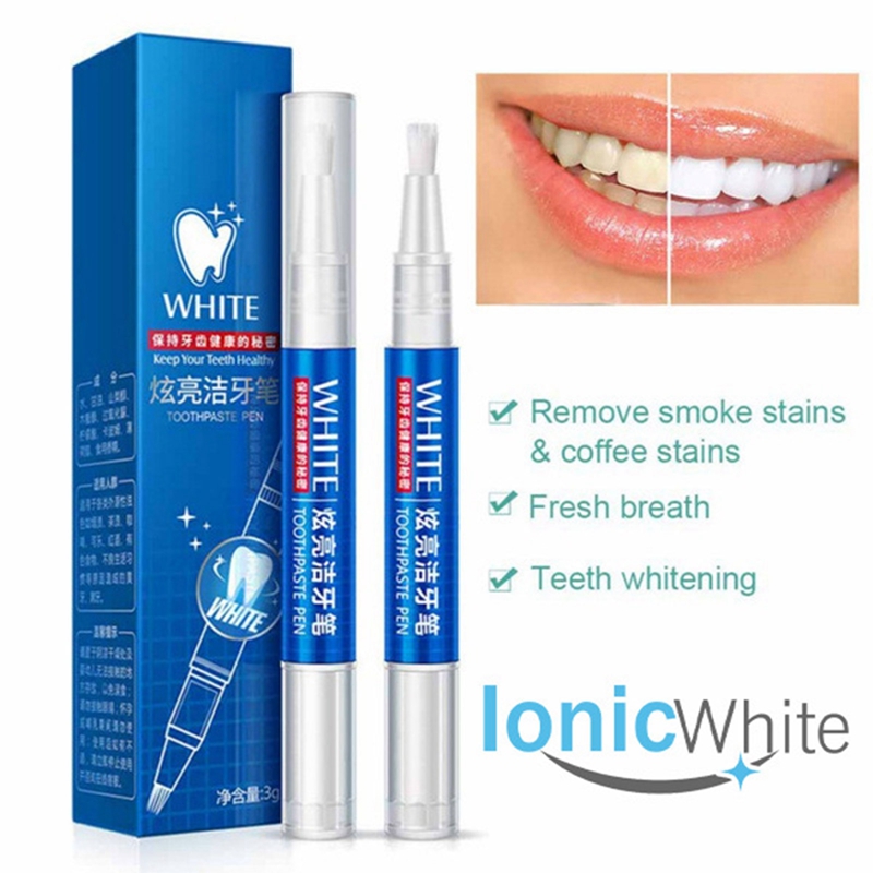 ฟอกสีฟันปากกาหมึกเจล Bleach ทั - Whitening Pen Bleach บทวิจารณ์และราคา