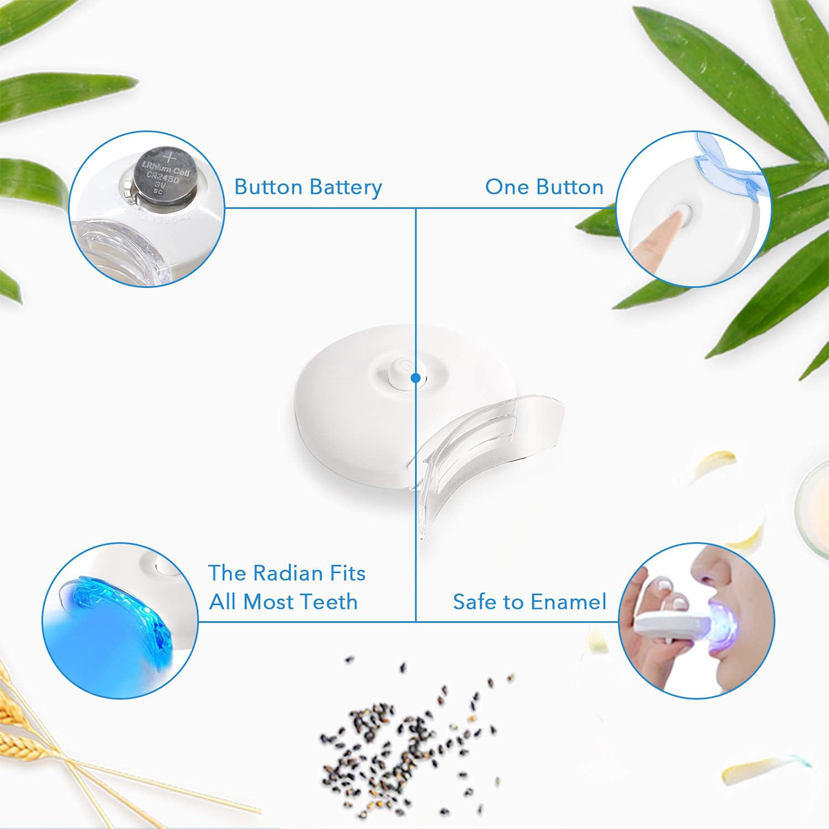 ชุดฟอกสีฟัน - เครื่องฟอกสีฟันไ - Teeth Whitening Home Kit บทวิจารณ์และราคา