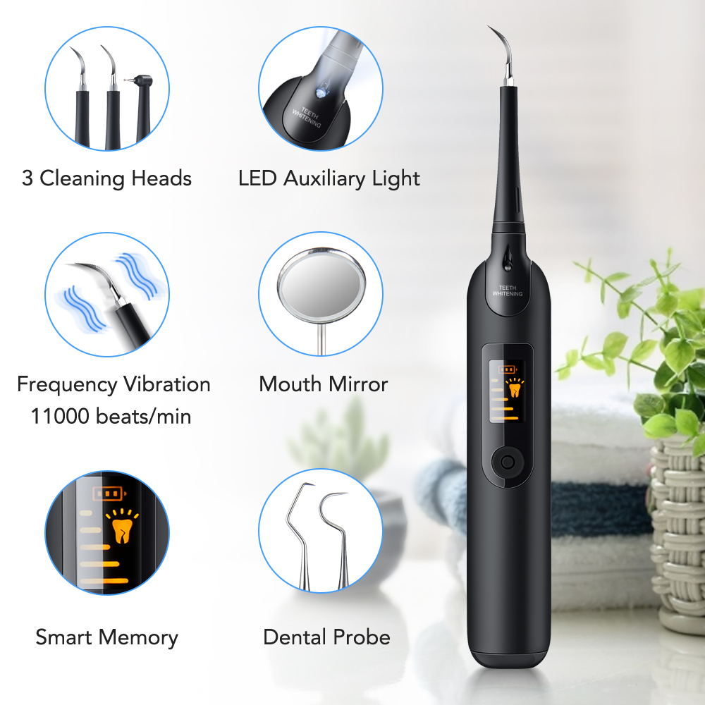 เครื่องกำจัดหินปูนและคราบจุลิน - Teeth Whitening Home Kit บทวิจารณ์และราคา