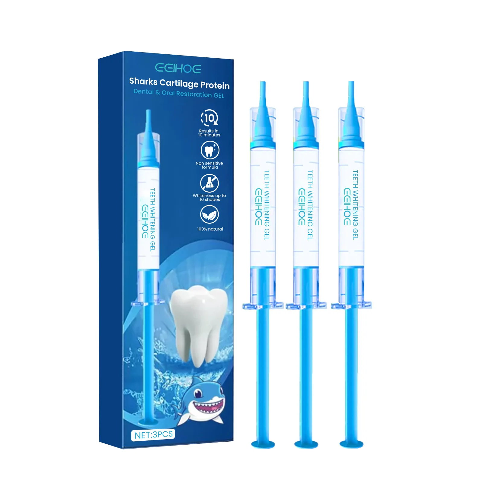ปากกาเจลฟอกสีฟันช่วยให้ฟันขาวก - Whitening Pen Bleach บทวิจารณ์และราคา
