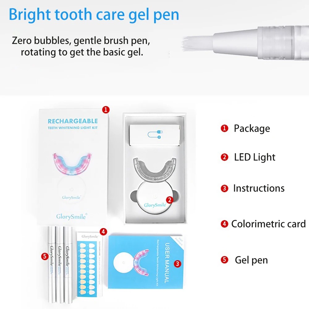 ชุดฟอกสีฟันแบบไร้สาย พร้อมระบบ - Whitening Pen Bleach บทวิจารณ์และราคา