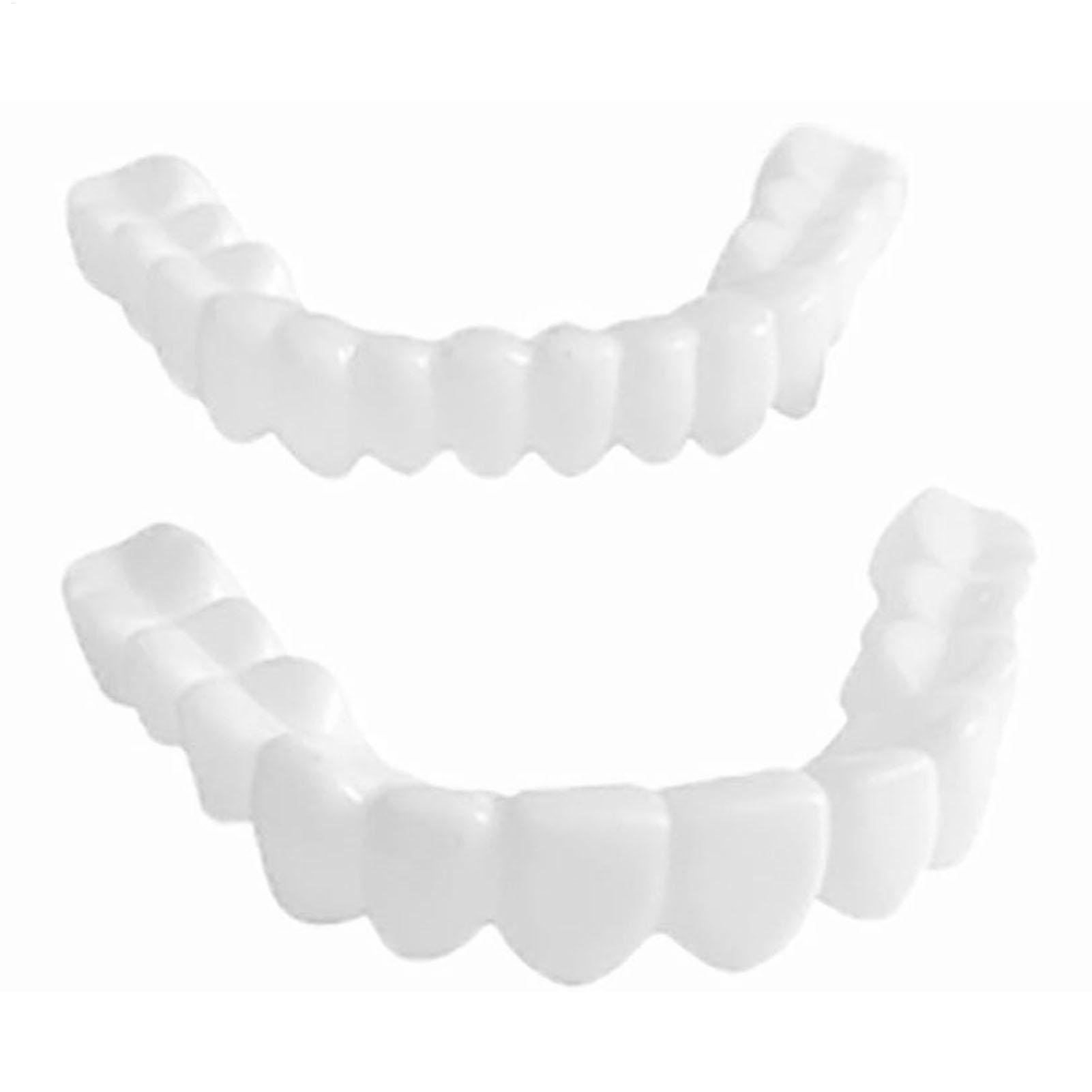ฟันปลอมแบบใหม่ ใช้ซ้ำได้ ฟอกสี - Teeth Whitening For Photos บทวิจารณ์และราคา