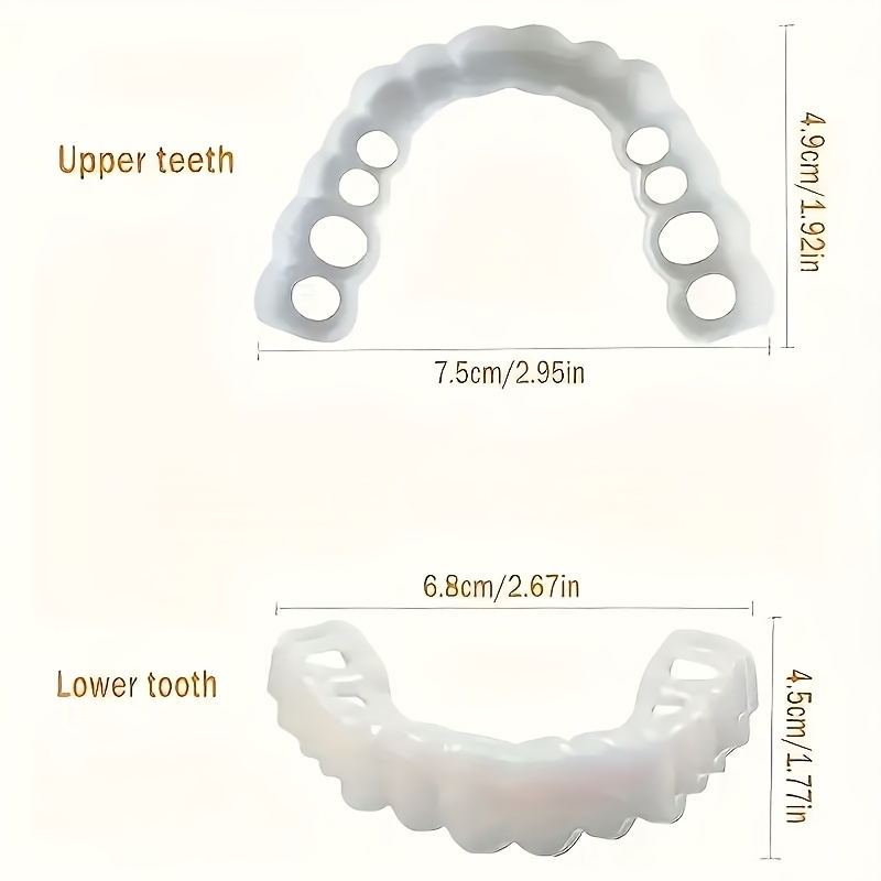 วีเนียร์ฟอกสีฟันแบบใช้ซ้ำได้ ค - Teeth Whitening Quick บทวิจารณ์และราคา