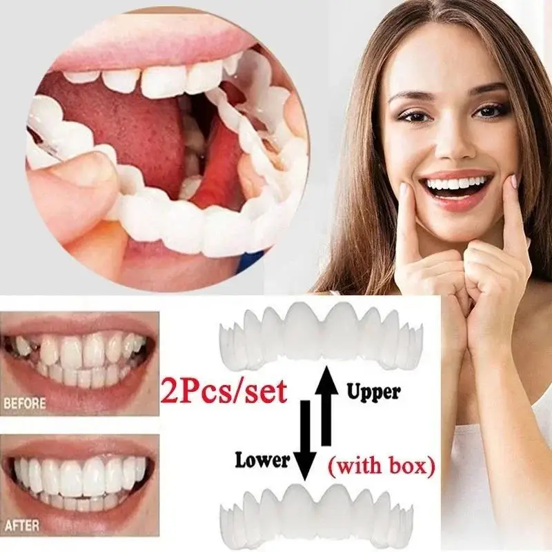 วีเนียร์ฟอกสีฟันแบบใช้ซ้ำได้ ค - Teeth Whitening Quick บทวิจารณ์และราคา