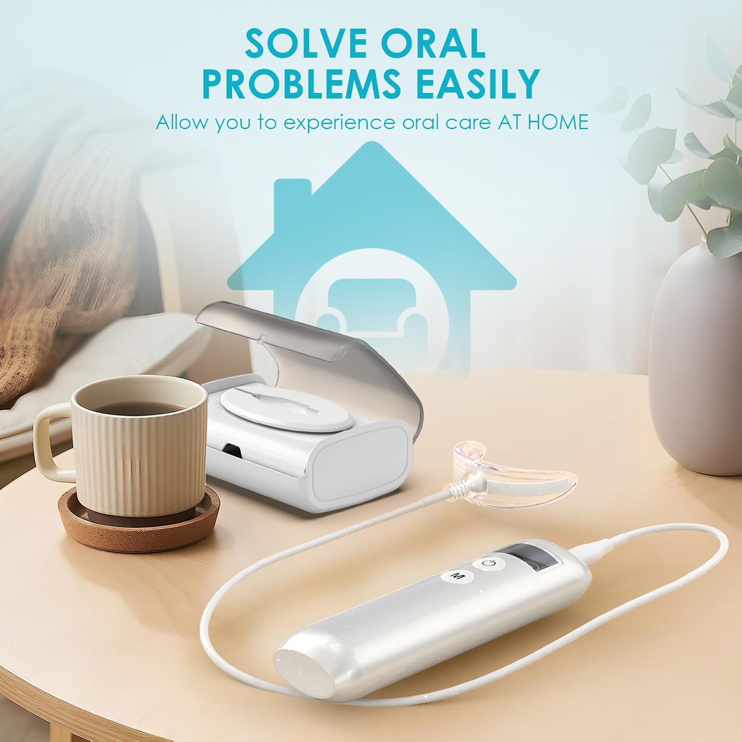 เครื่องเร่งฟอกสีฟัน 16 LED แสง - Teeth Whitening Home Kit บทวิจารณ์และราคา