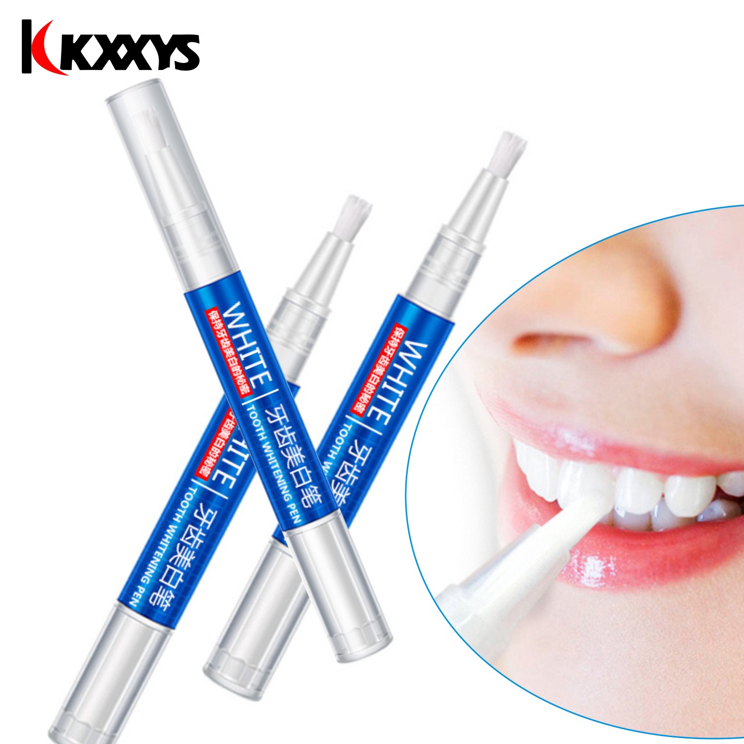 2Pcs * 3Ml ยอดนิยมฟันขาว White - Whitening Pen Bleach บทวิจารณ์และราคา