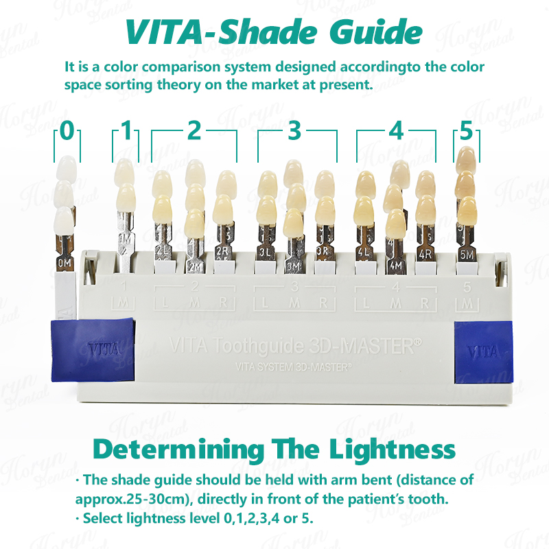 แผ่นสี Vita 3D Master Dental L - Teeth Whitening Lab บทวิจารณ์และราคา