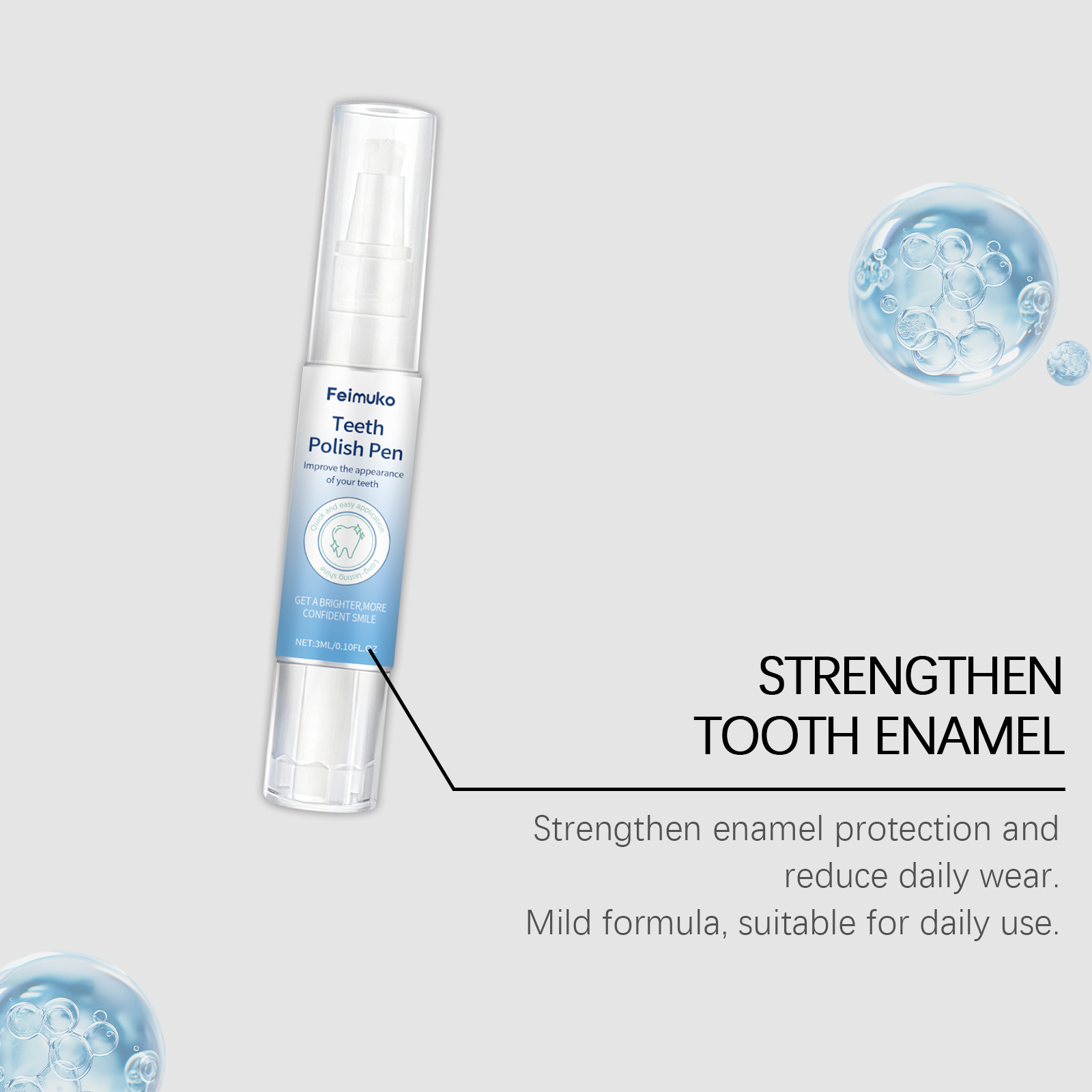 สีทาฟอกฟันขาวทันที สีทาฟันขาวต - Whitening Pen Bleach บทวิจารณ์และราคา