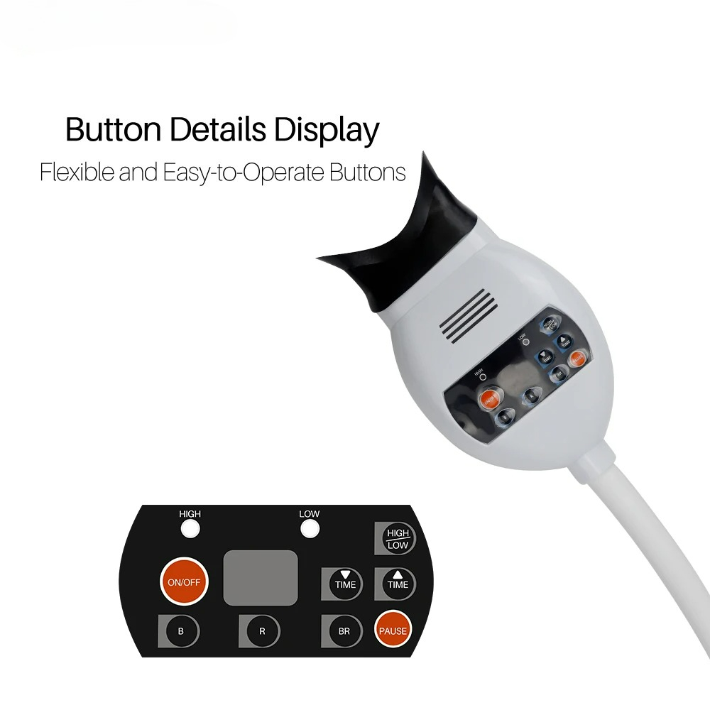 เครื่องเร่งฟอกสีฟัน LED ปรับได - Whitening Teeth Machine บทวิจารณ์และราคา