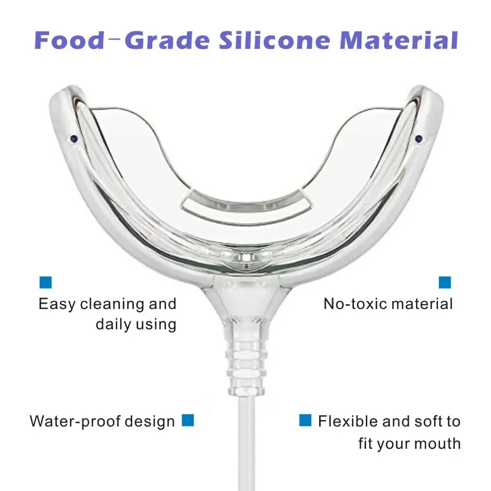 ชุดฟอกสีฟันแบบพกพา แสงสีฟ้าเย็ - Teeth Whitening Home Kit บทวิจารณ์และราคา