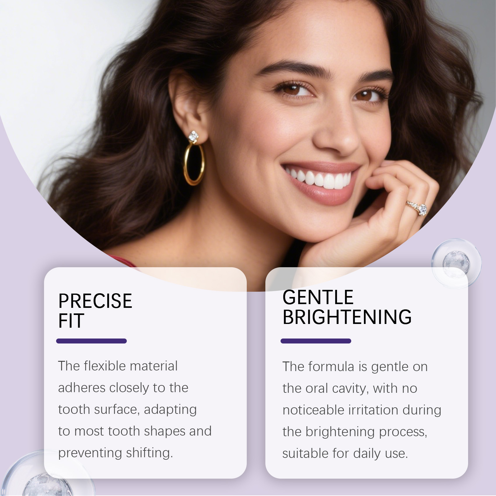แถบฟอกสีฟันสีม่วง – ขจัดคราบอย - Teeth Whitening Quick บทวิจารณ์และราคา