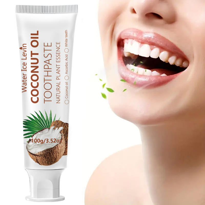 ยาสีฟันน้ำมันมะพร้าว 100 กรัม  - Teeth Whitening Oil Pulling บทวิจารณ์และราคา