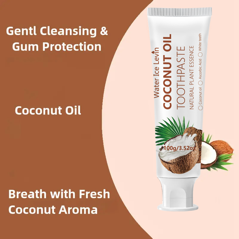ยาสีฟันน้ำมันมะพร้าว 100 กรัม  - Teeth Whitening Oil Pulling บทวิจารณ์และราคา