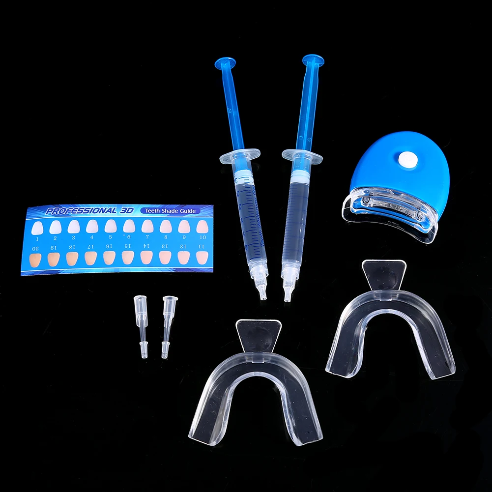 6 pcs ใช้ทันตกรรมชุดฟอกสีฟัน 3 - Teeth Whitening Home Kit บทวิจารณ์และราคา