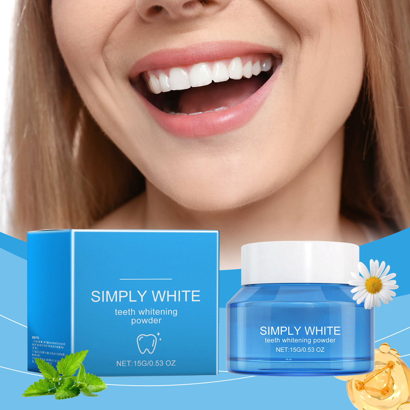 ผงขจัดคราบฟันระดับมืออาชีพ สำห - Teeth Whitening For Photos บทวิจารณ์และราคา